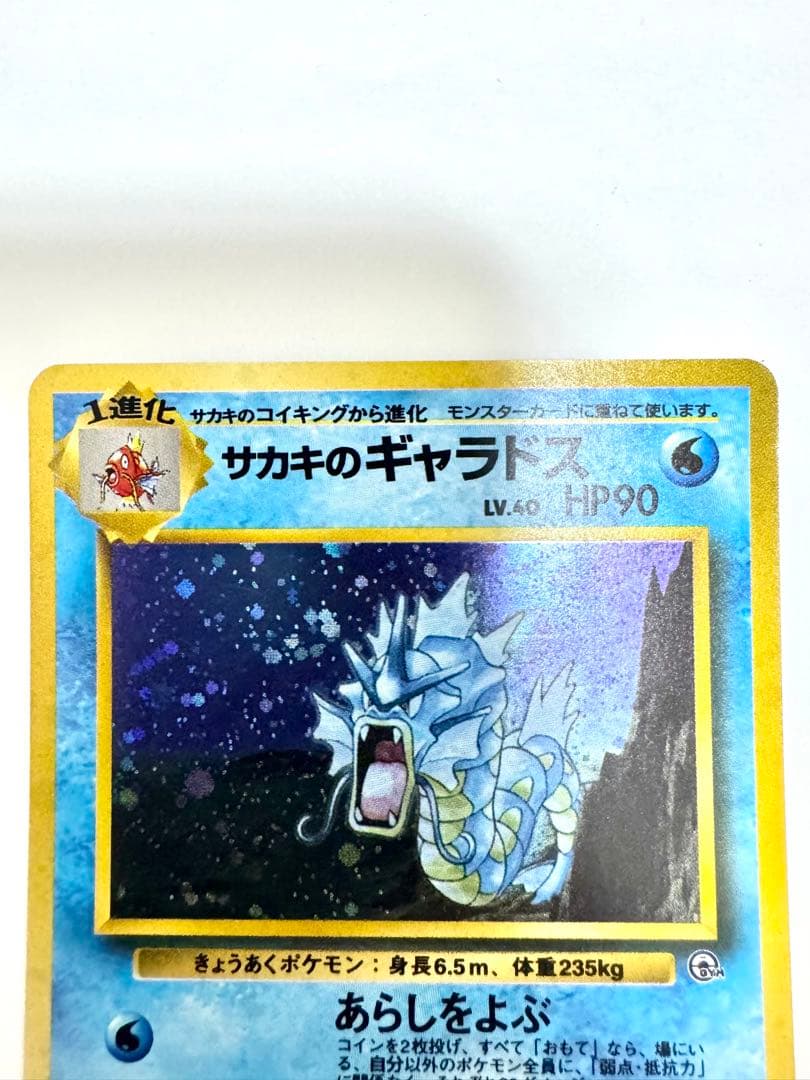 【旧裏】サカキのギャラドス ★ ジム拡張第2弾 闇からの挑戦