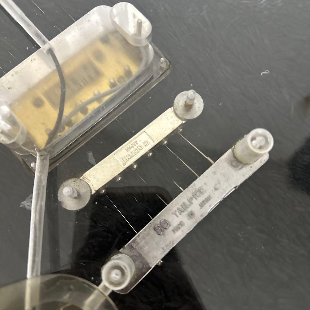 激レア! Burny Les Paul レスポール クリアボディ アクリル