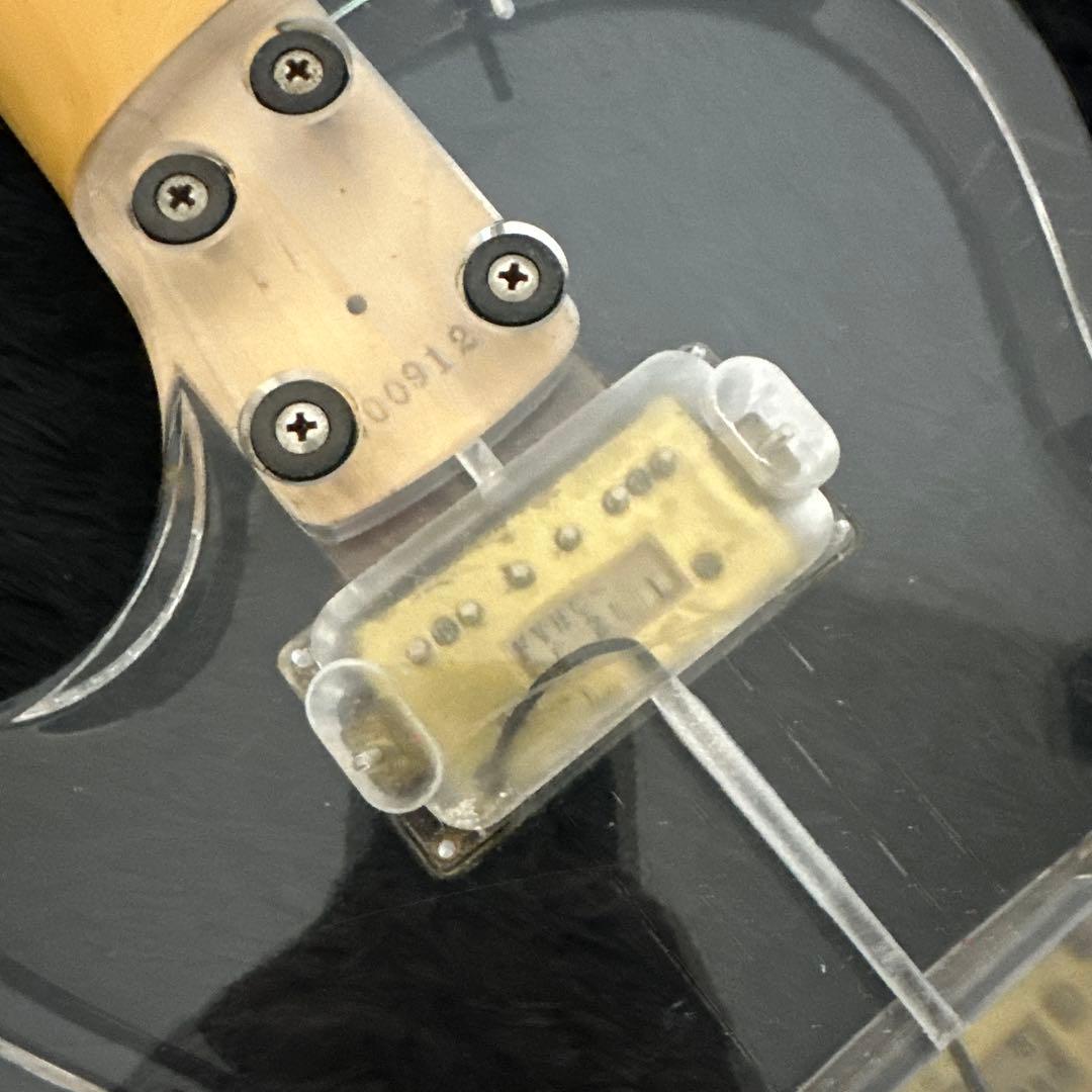 激レア! Burny Les Paul レスポール クリアボディ アクリル