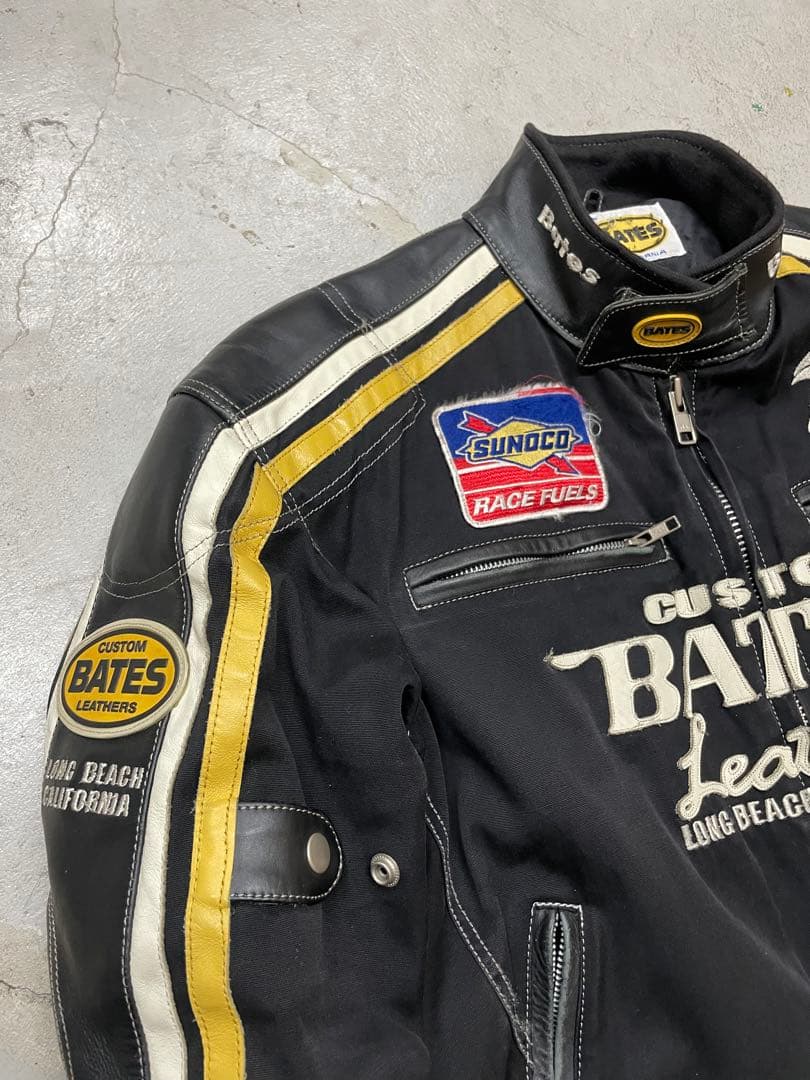 90s BETES ベイツ ライダースジャケット　コットンジャケット　バイカー