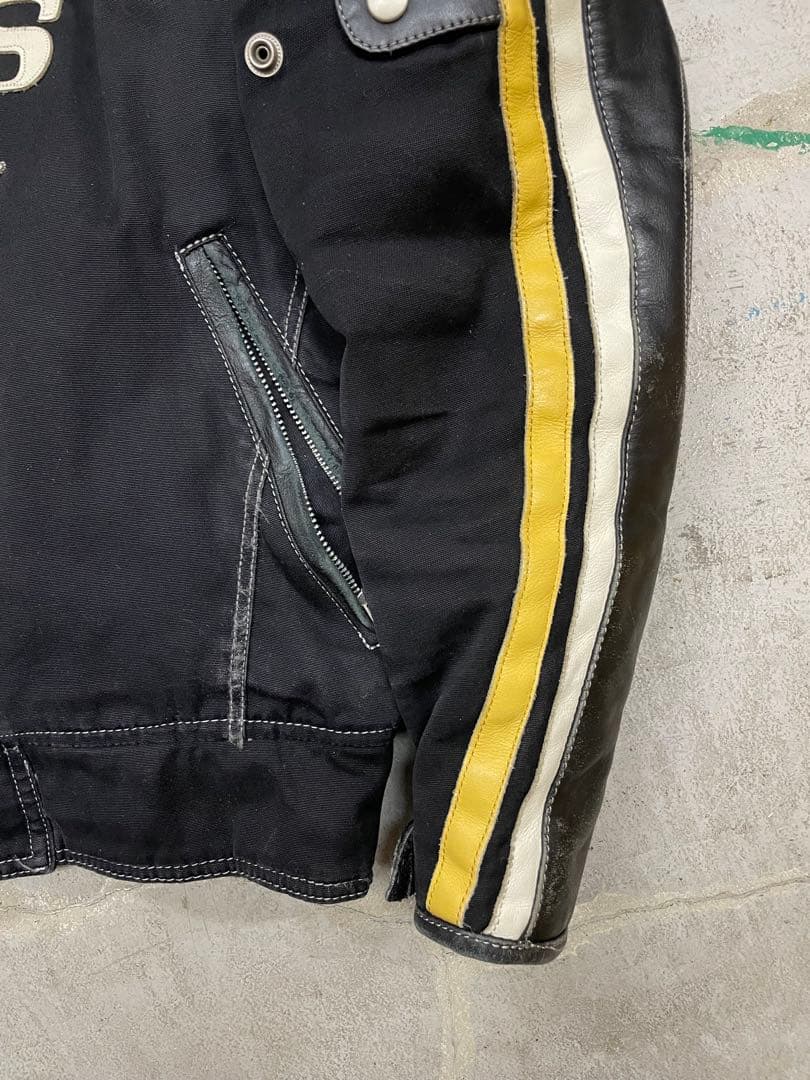 90s BETES ベイツ ライダースジャケット　コットンジャケット　バイカー