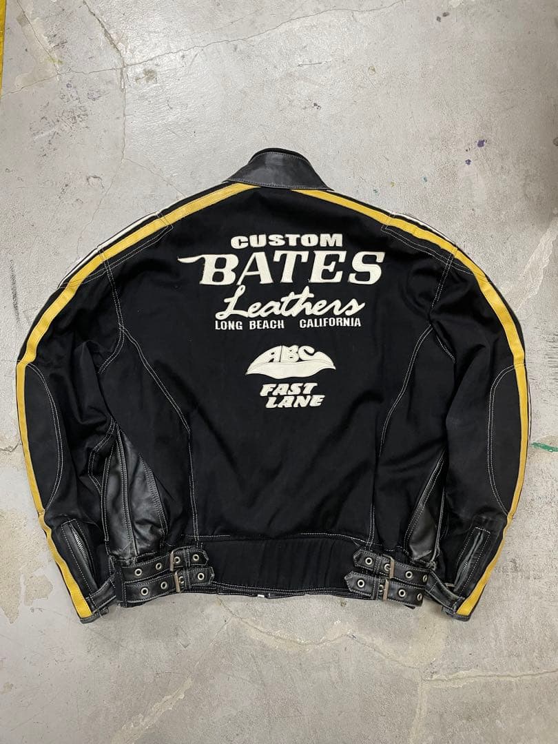 90s BETES ベイツ ライダースジャケット　コットンジャケット　バイカー