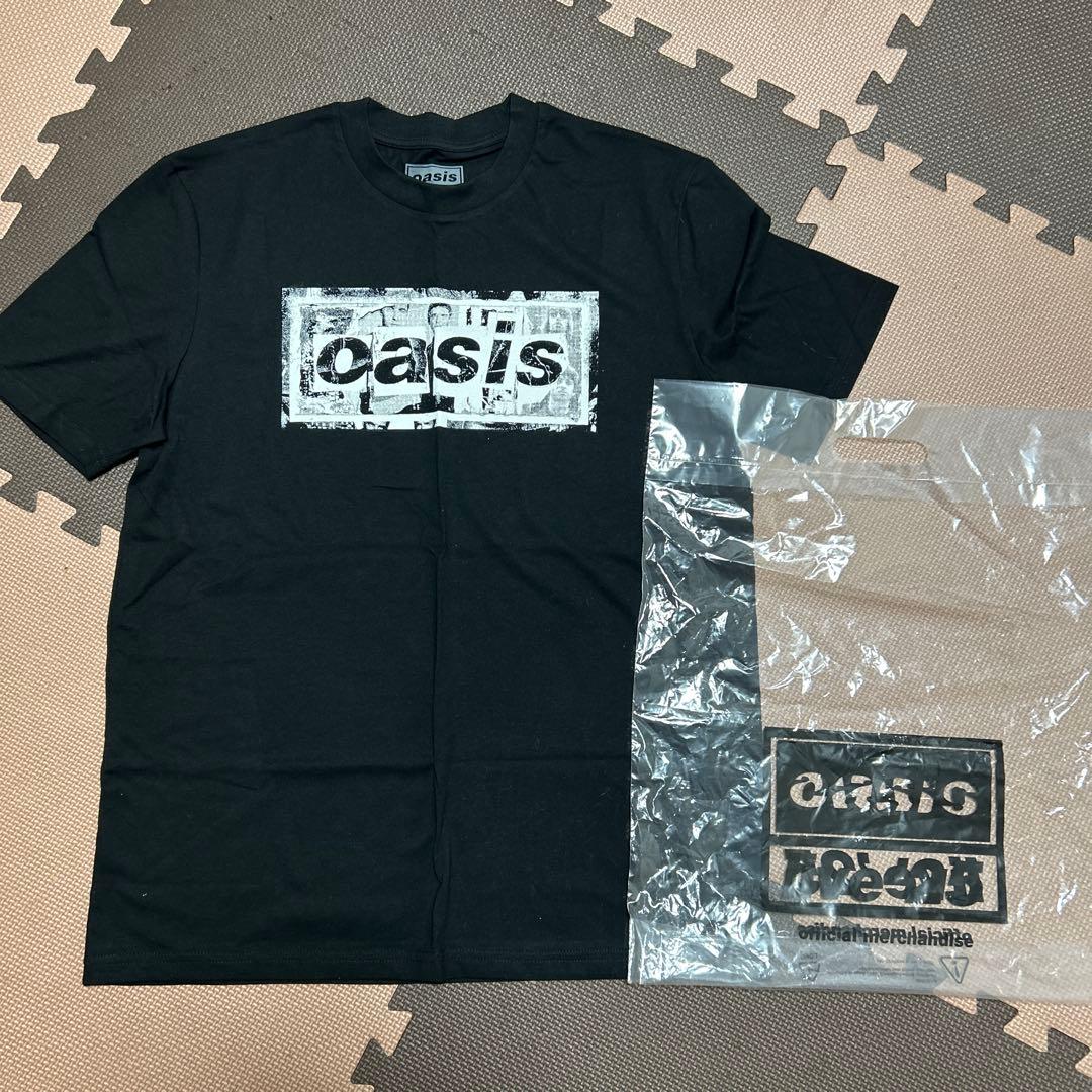 oasis live'25 Tシャツ Mサイズ 黒