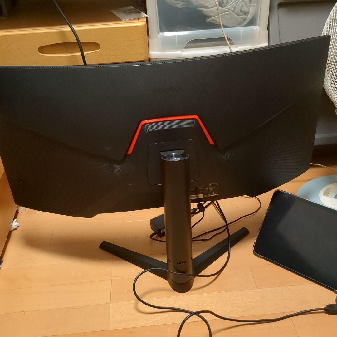 34インチ165hzUWQHウルトラワイドゲーミングモニターモニターアーム付き