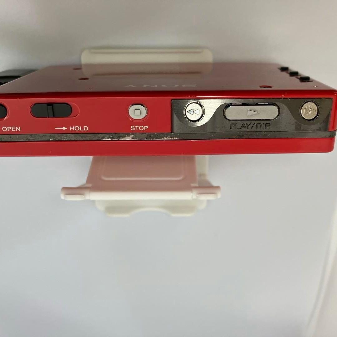 【希少】ソニー　ウオークマン　WM-702 レッド