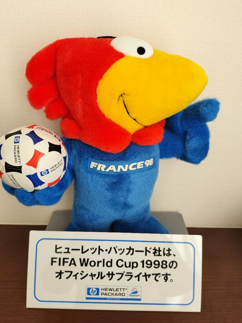 1998年　FIFAワールドカップ　フランス大会　フティックス　ぬいぐるみ