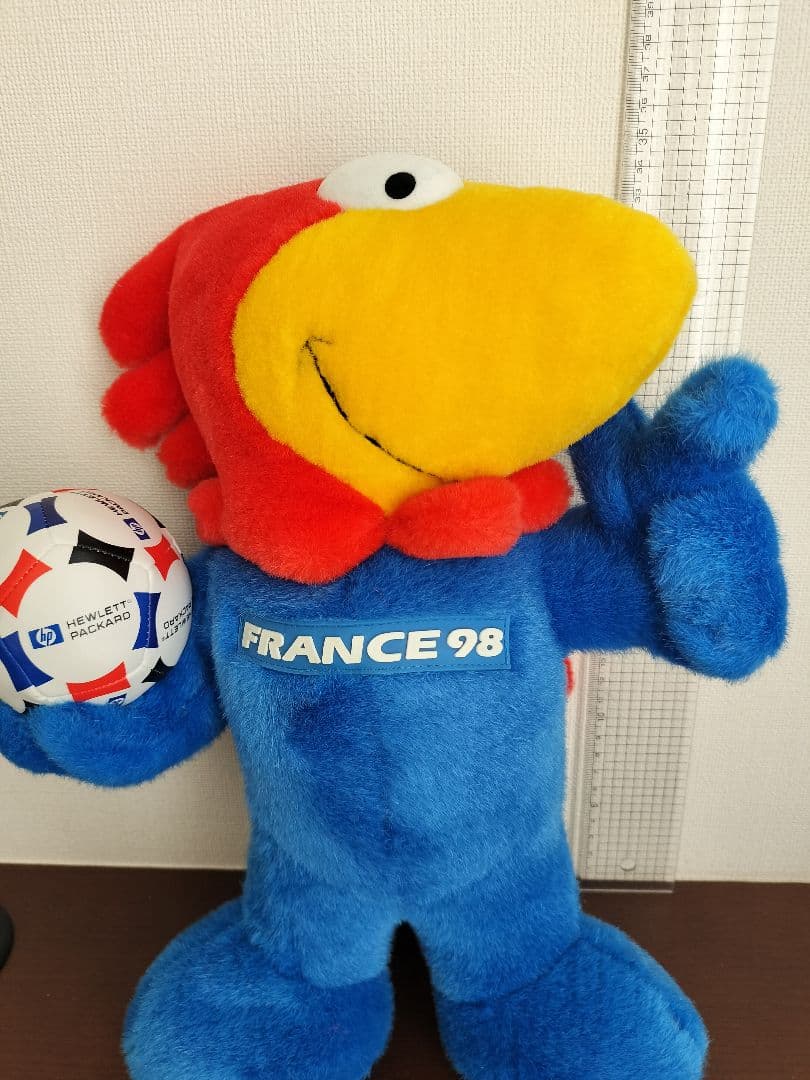 1998年　FIFAワールドカップ　フランス大会　フティックス　ぬいぐるみ
