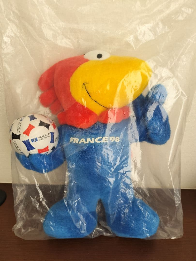 1998年　FIFAワールドカップ　フランス大会　フティックス　ぬいぐるみ
