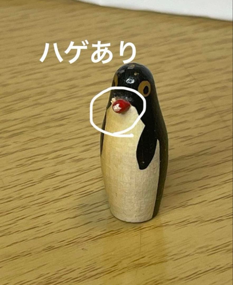 月末出品終了‼️レア‼️ソビエト時代のペンギンのマトリョーシカ3組。現状