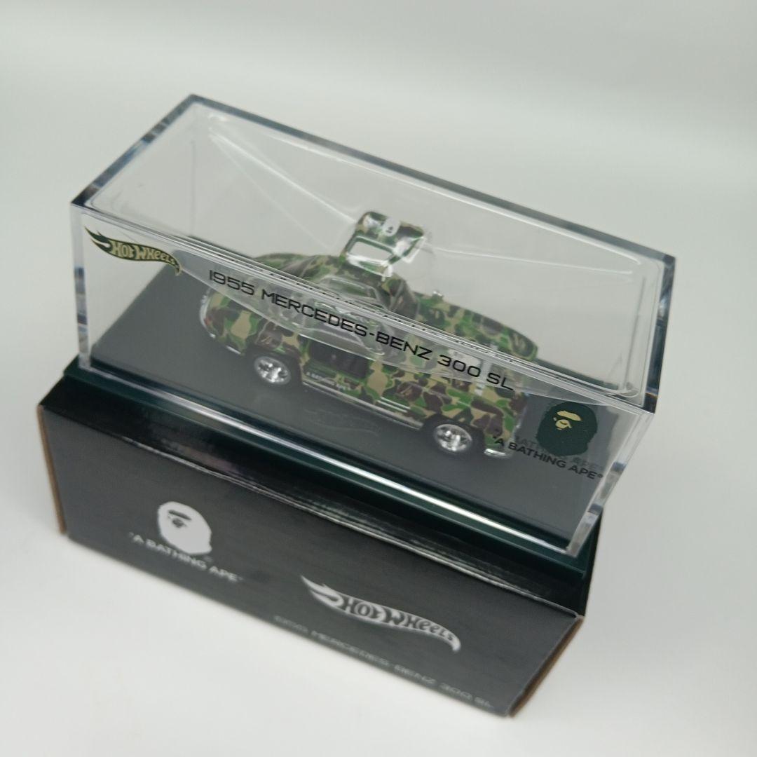 ミニカー BAPE X HOT WHEELS 55 MERCEDES-BENZ 300SL