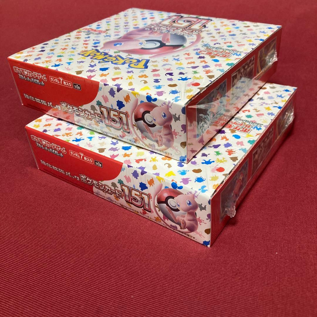 シュリンク付き 新品未開封 完美品 ポケモンカード 151