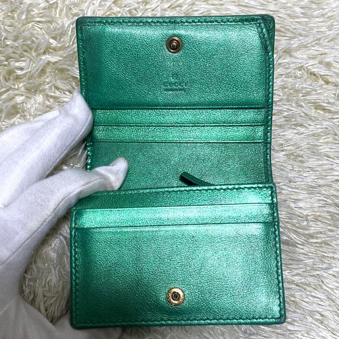 GUCCI グッチ✨ 折り財布 ホースビット キルティング ズゥミ 二つ折り