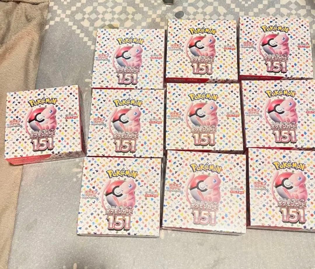 ポケモン151 10個　シュリンク付き