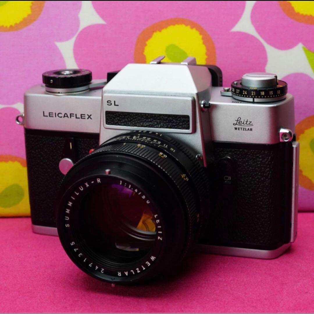 名玉ズミルクス50mm f1.4& LEICAFLEX SL❤️フィルムカメラ名機