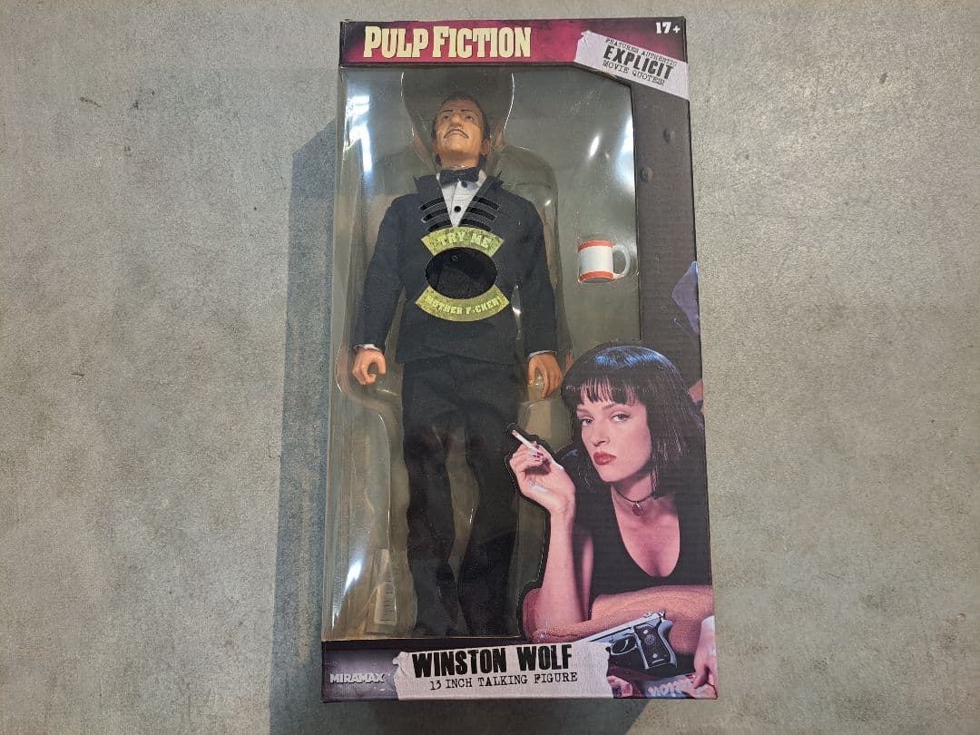 豆魚雷 「パルプ・フィクション」13インチ トーキングフィギュア 全5体セット