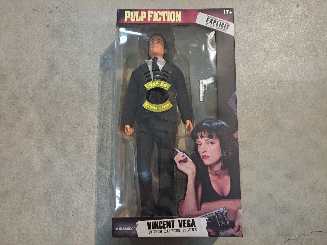 豆魚雷 「パルプ・フィクション」13インチ トーキングフィギュア 全5体セット