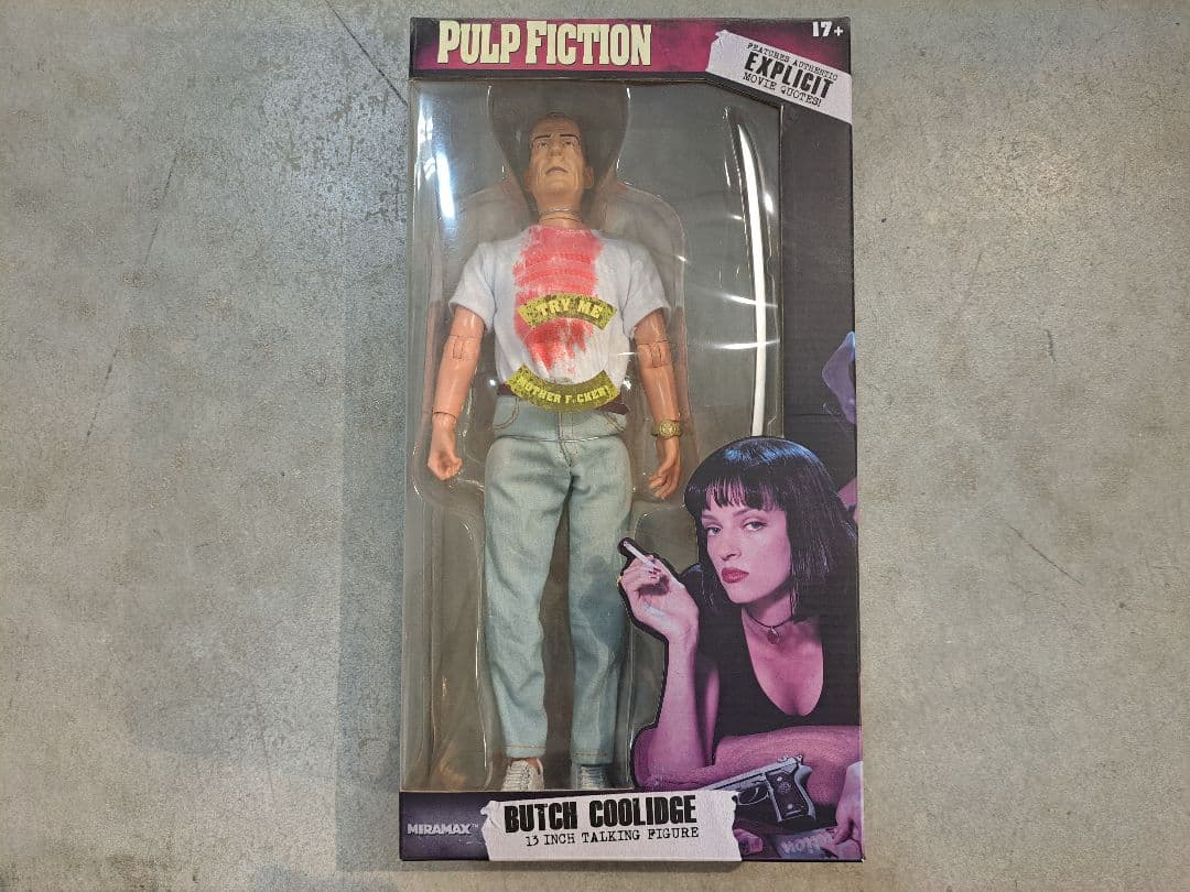 豆魚雷 「パルプ・フィクション」13インチ トーキングフィギュア 全5体セット