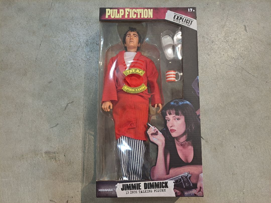 豆魚雷 「パルプ・フィクション」13インチ トーキングフィギュア 全5体セット