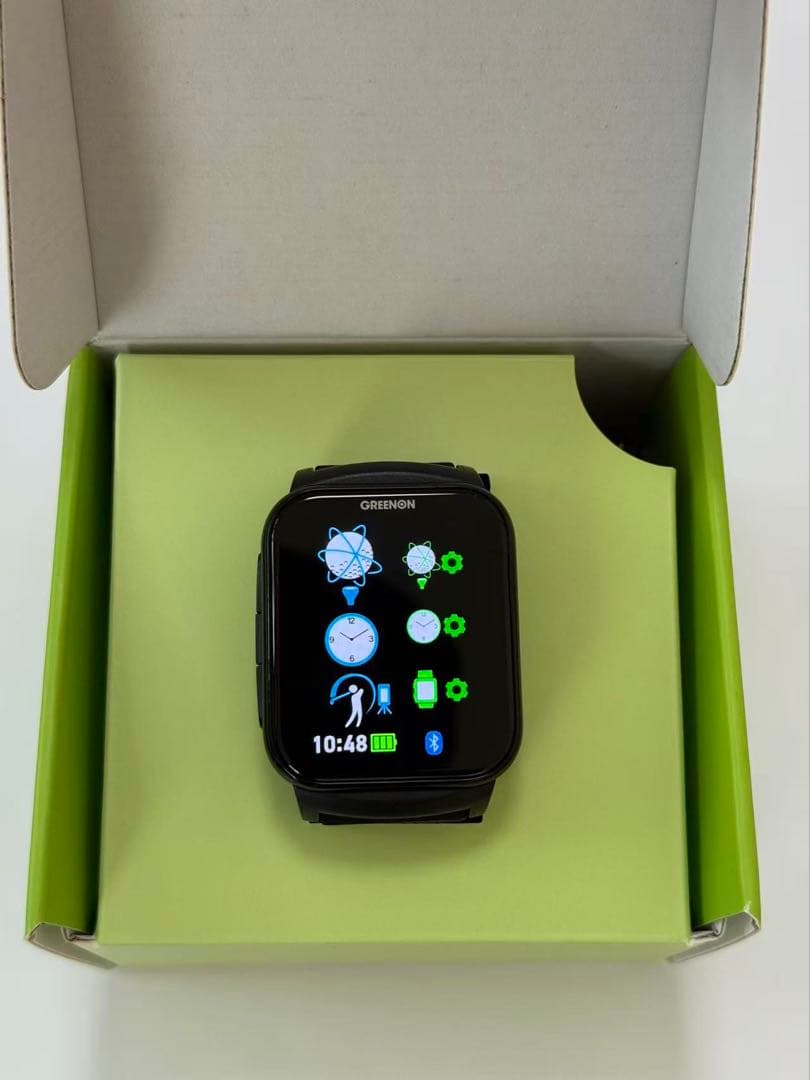 【美品】GREENON（グリーンオン）腕時計型 GPS距離計 GS501