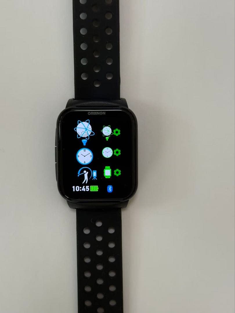 【美品】GREENON（グリーンオン）腕時計型 GPS距離計 GS501