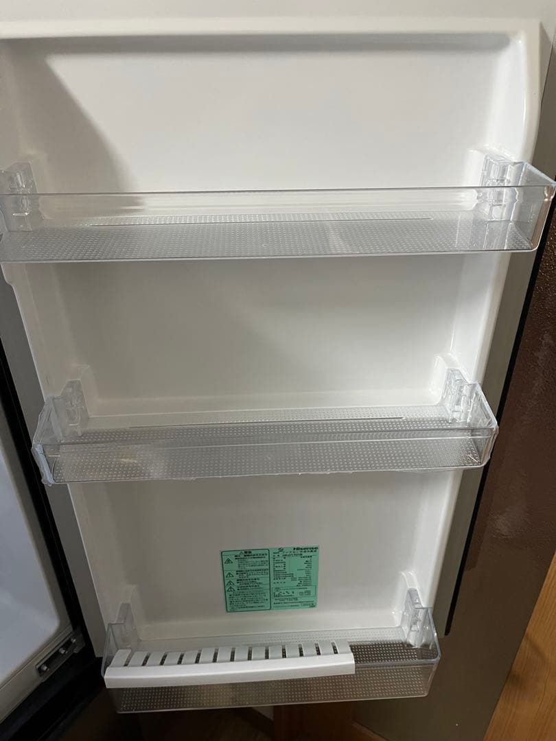 Hisense 冷蔵庫 175L ブラック　一人暮らし　2022年製