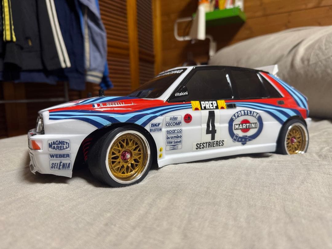 未走行！ランチアデルタ インテグラーレ TT-02 タミヤ