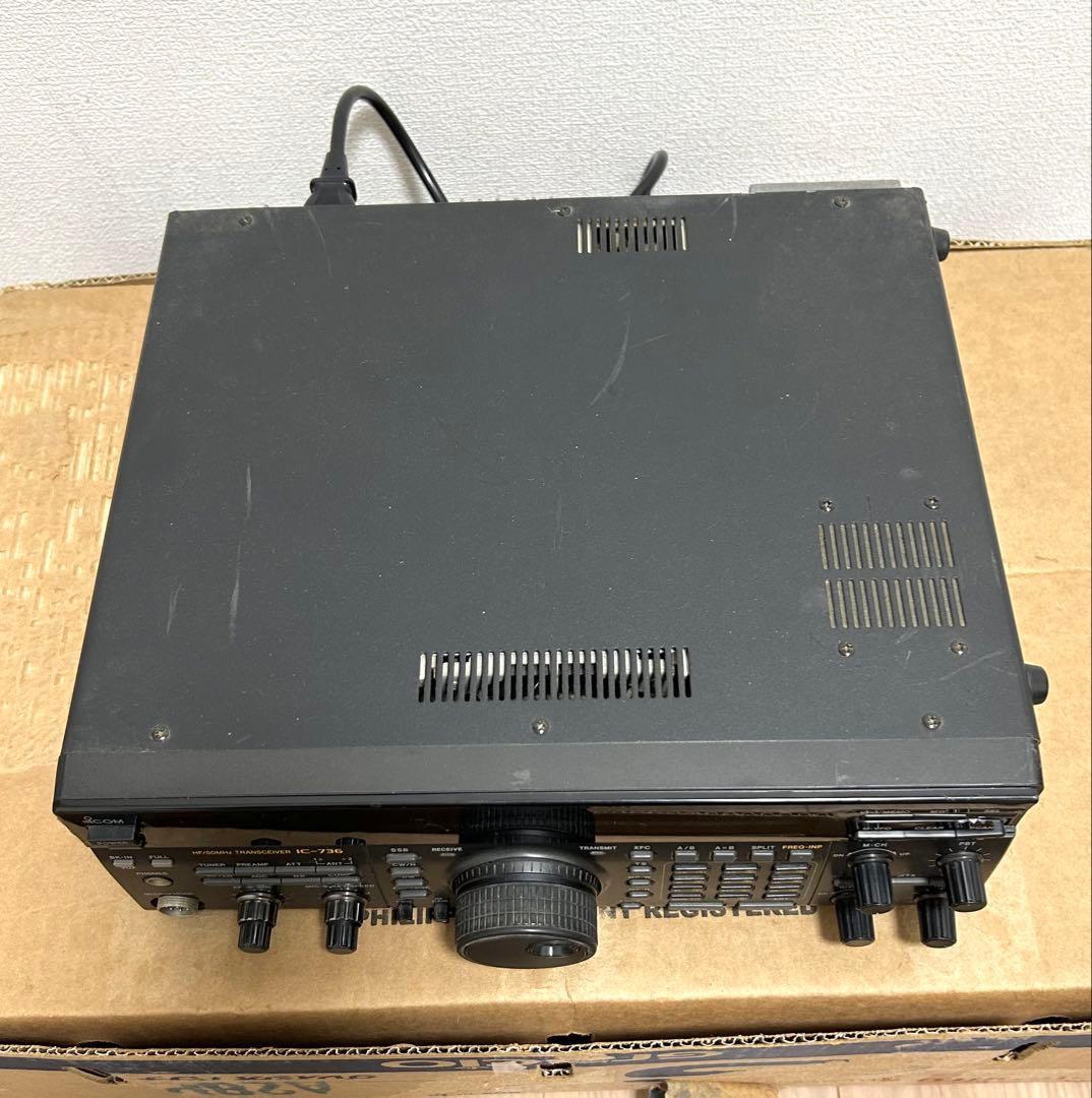 ICOM IC-736S HF/50MHz Transceiver ジャンク
