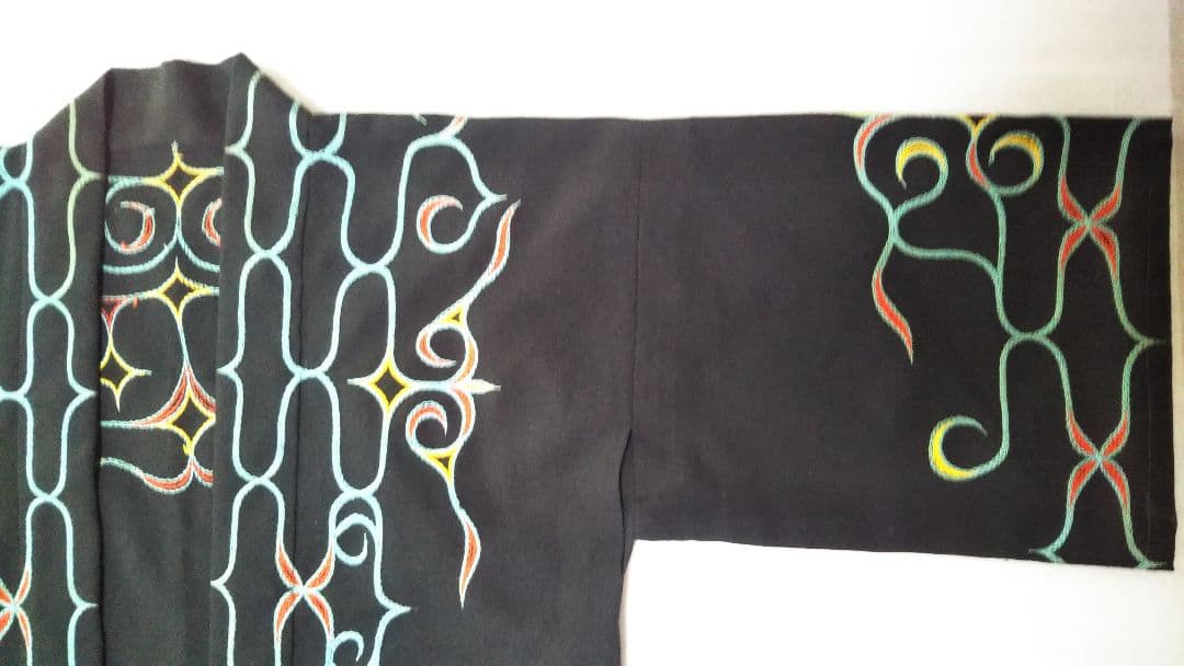 アイヌ羽織　法被　伝統模様