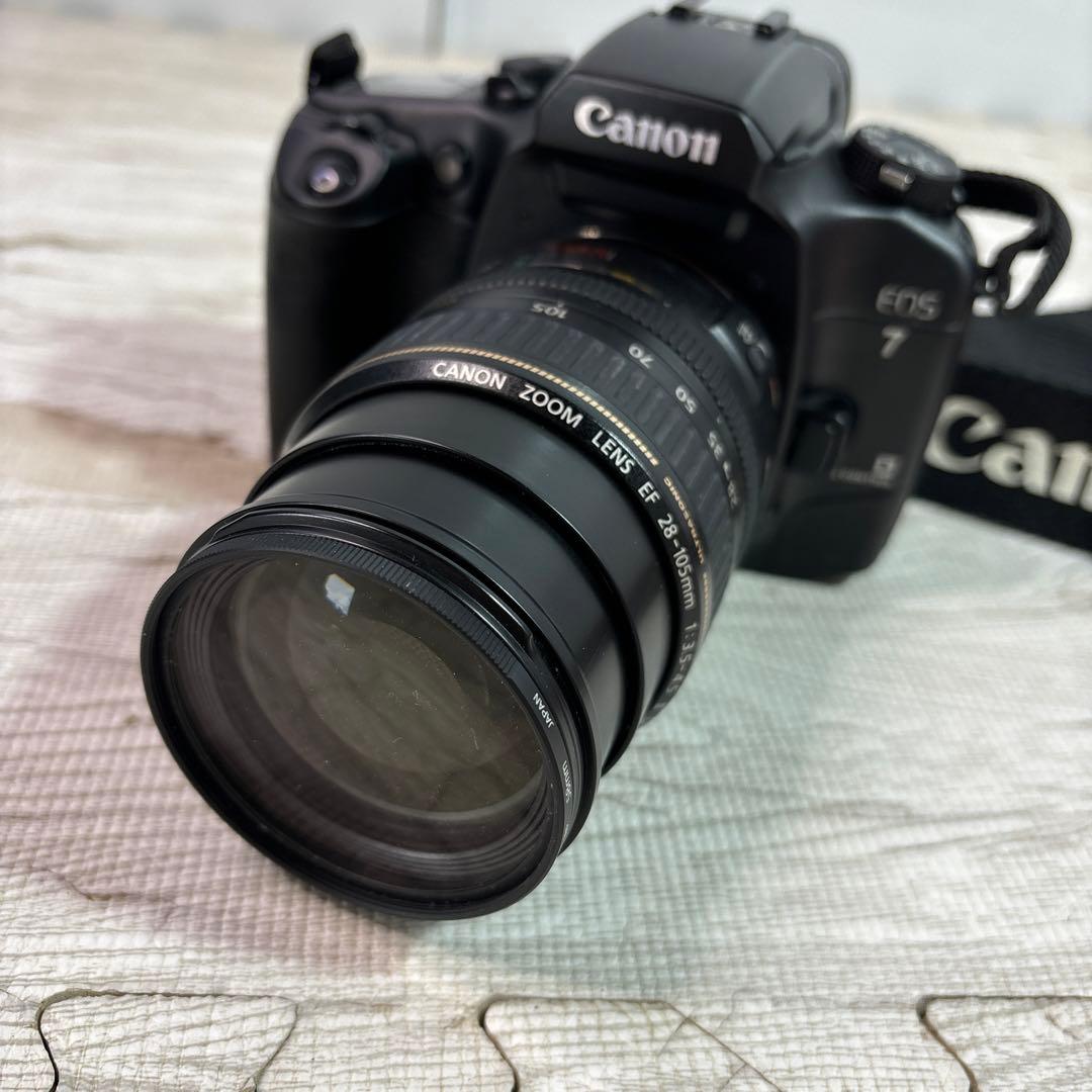 Canon EOS 7 一眼レフカメラ レンズ、バッグ付き