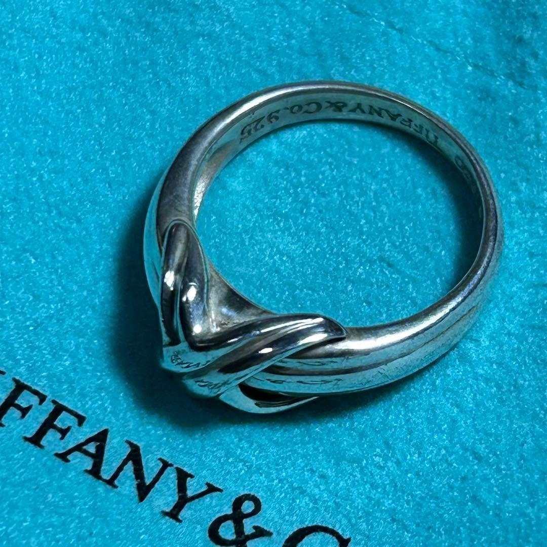 Tiffany ティファニー シグネチャー クロス リング 10号