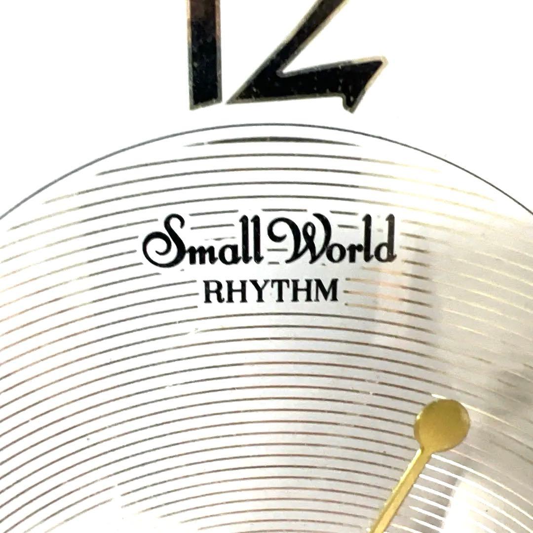 【動作確認済】からくり時計 スモールワールド 掛時計 電波時計 30曲