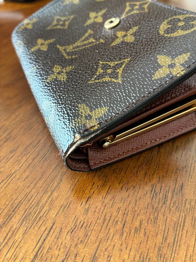 ルイヴィトン モノグラム ポルトフォイユ・ヴィエノワ がま口財布