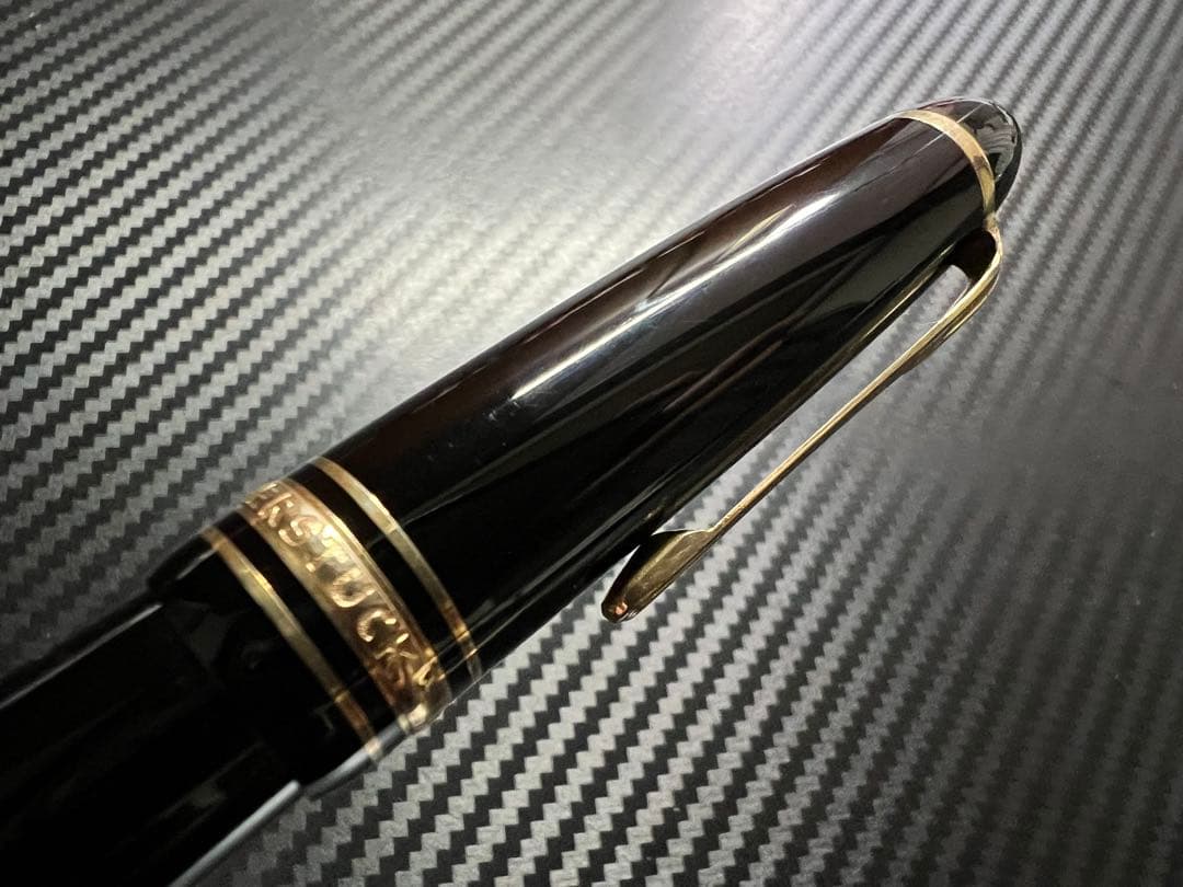 モンブラン 未使用に近い 146 18C 全金 EF 万年筆