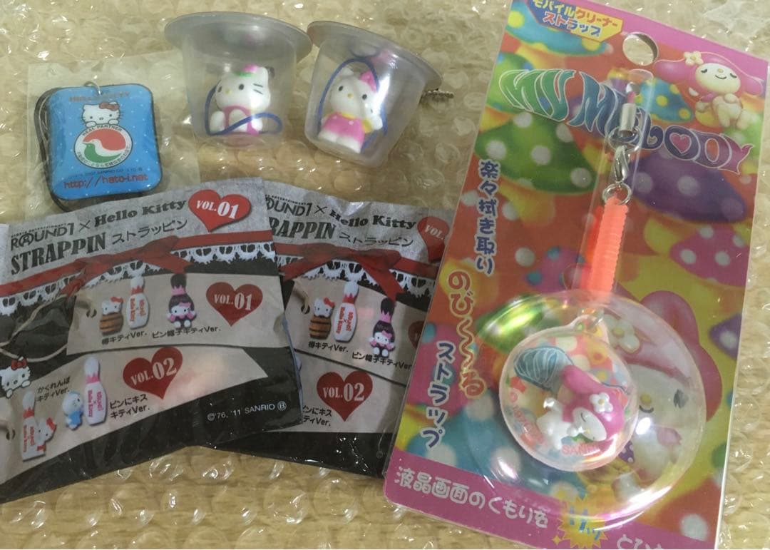 マイメロディ ♡ ハローキティ　マスコットストラップ まとめ Sanrio レア