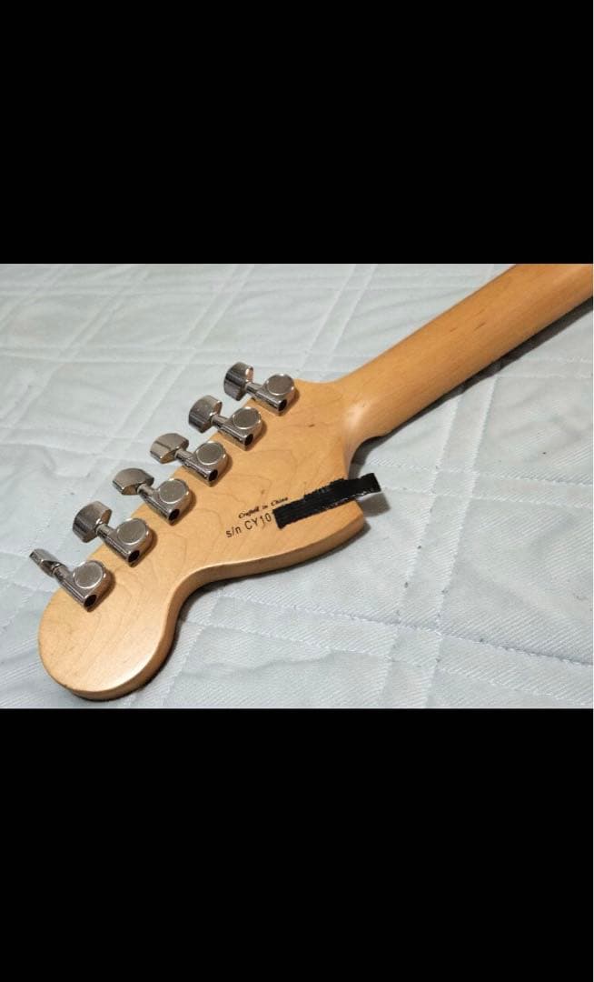 Squier ストラト 赤(CAR) affinity stratocaster