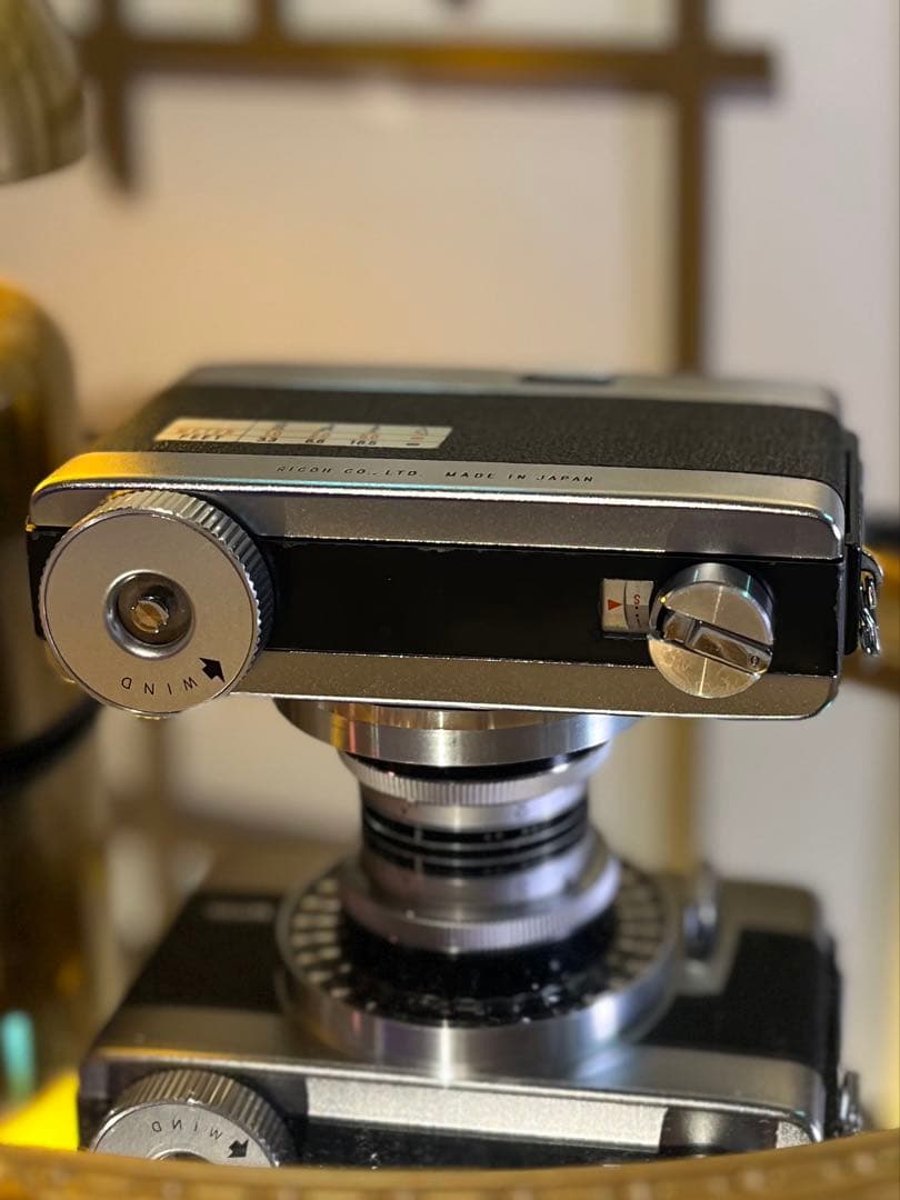 RICOH AUTO SHOT 美品 動作確認済 クリアな光学 ゼンマイ巻上