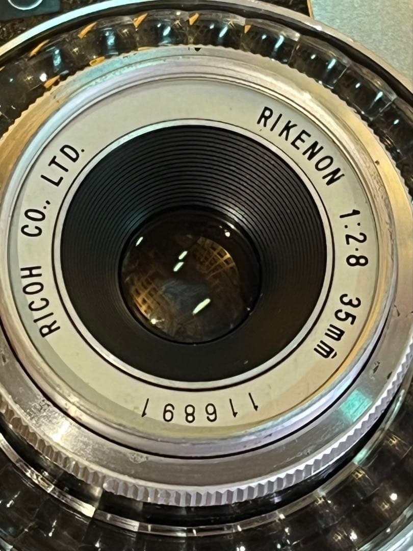 RICOH AUTO SHOT 美品 動作確認済 クリアな光学 ゼンマイ巻上