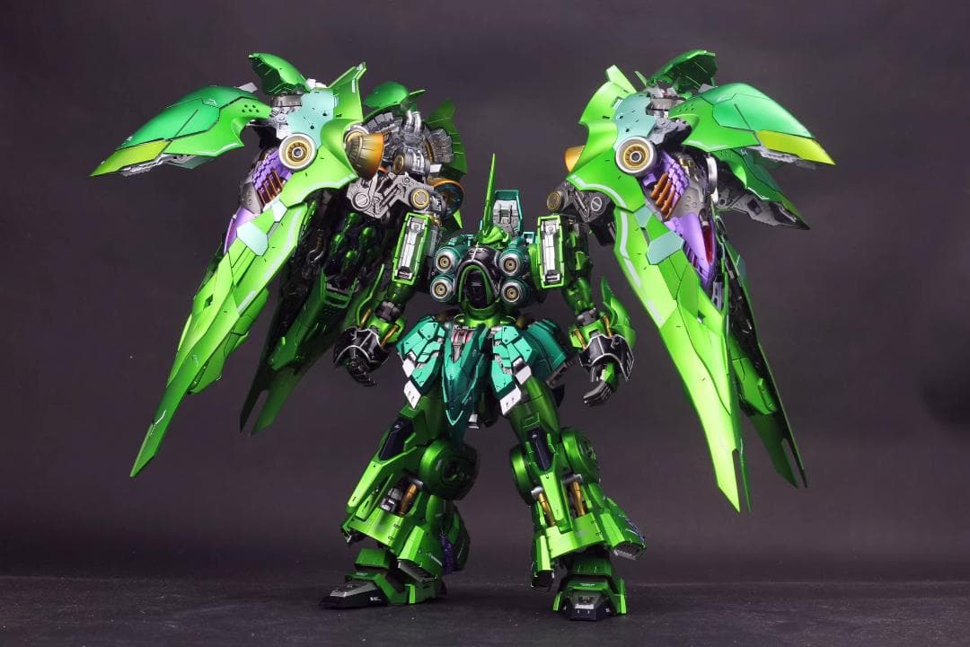 【キャンディグリーンVer.】1/100 オシリスの翼　ランナー塗装　プラモデル