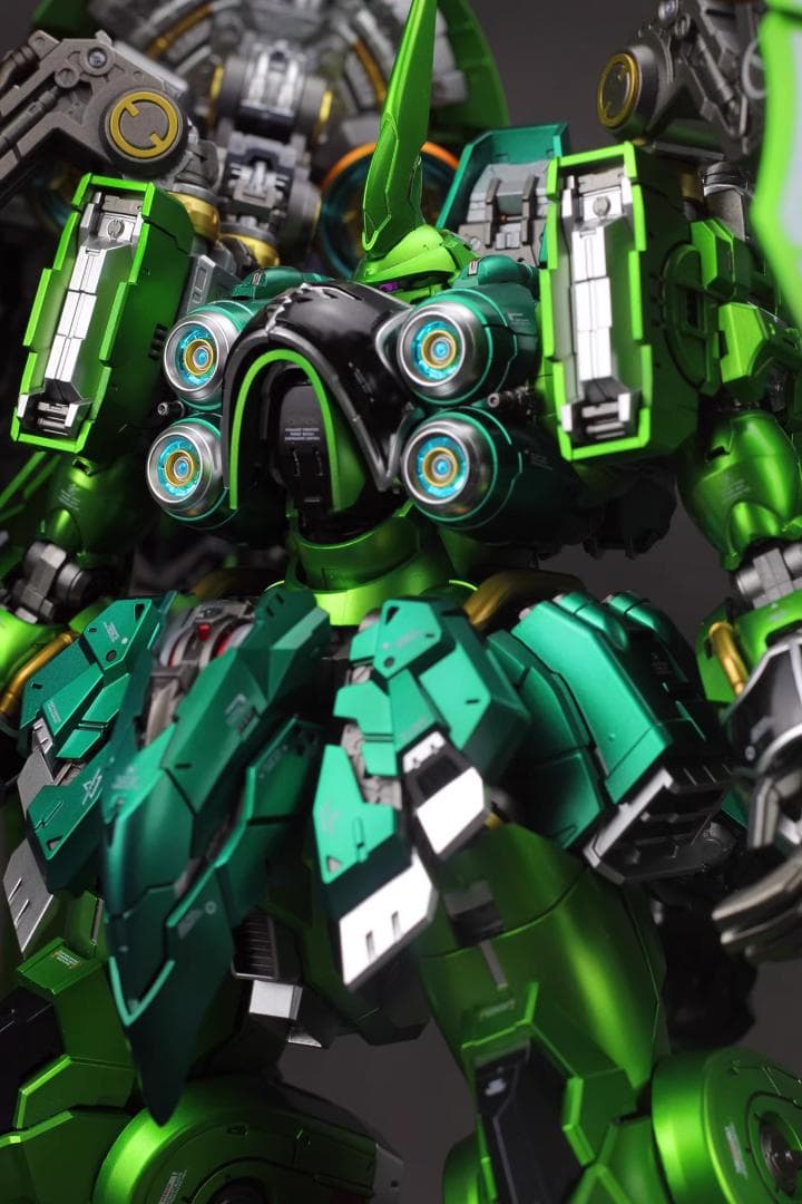 【キャンディグリーンVer.】1/100 オシリスの翼　ランナー塗装　プラモデル