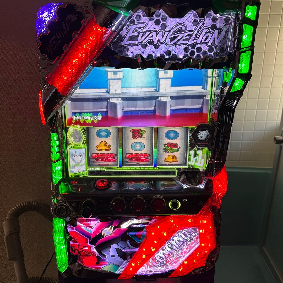 パチスロ実機　エヴァンゲリオン　希望の槍　不要機付き　たのメル便