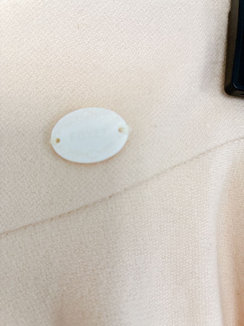 FOXEY フレアスカート 38 ホワイト