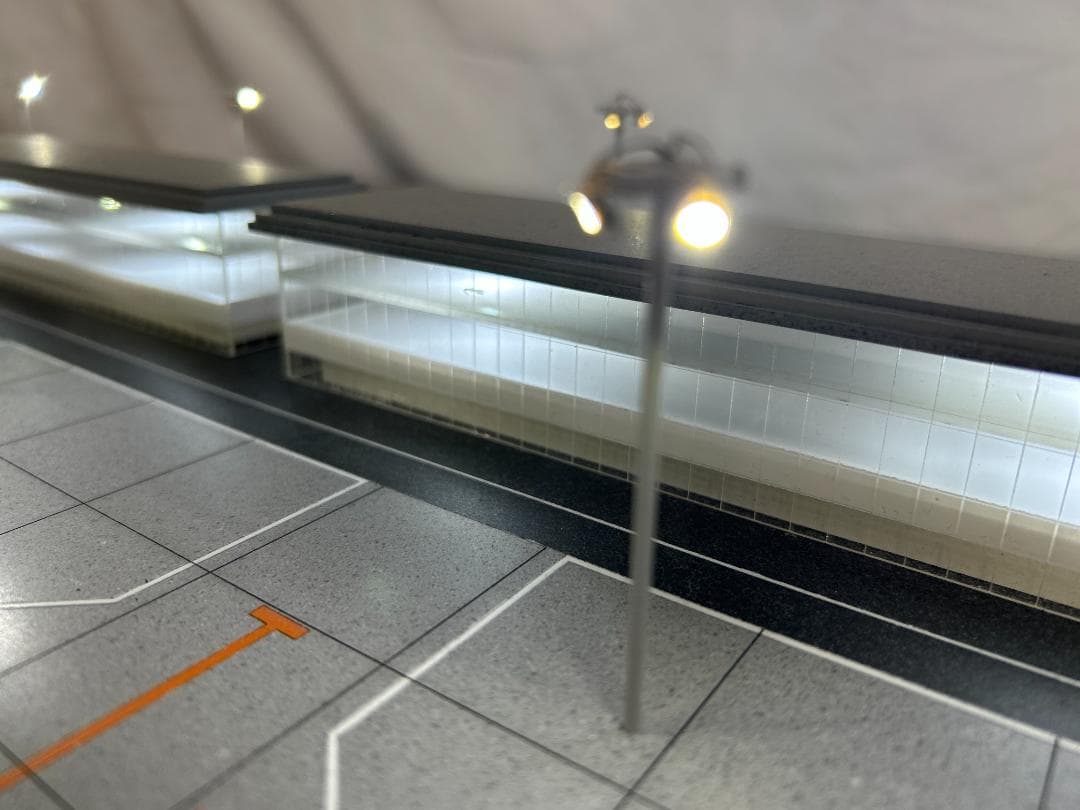 空港ジオラマ模型　DeltaGroove 1514　terminal　1/400