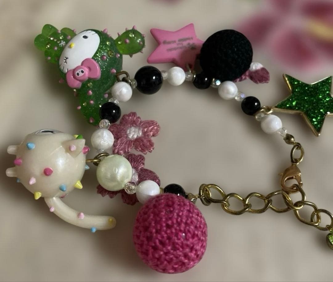 ハローキティ tokidokiコラボ　ブレスレット　激レア　平成レトロ