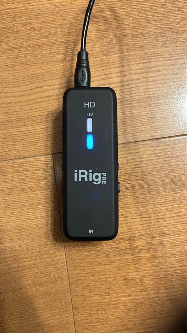 iRig Pre HD オーディオインターフェイス　iPhone対応