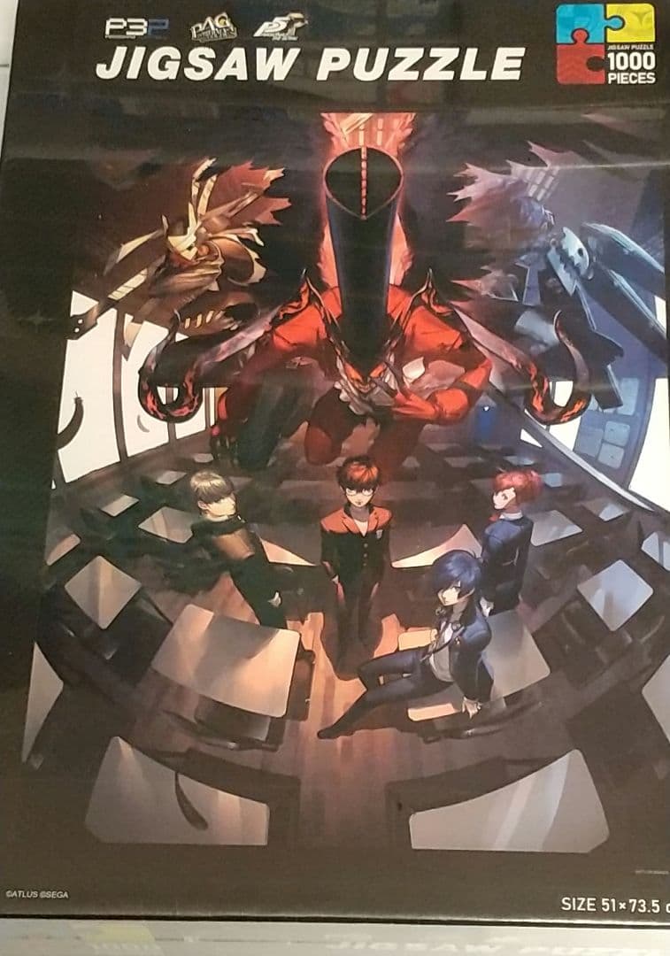 【シュリンク未開封】ペルソナ3/4/5 発売記念ビジュアル 1000ピースパズル