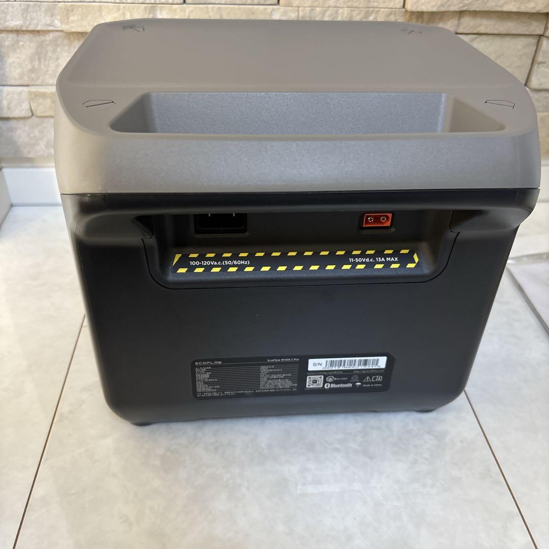 【美品】ECOFLOW  2 PRO ポータブル電源【使用回数極小】