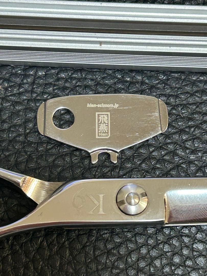 ☆飛燕　ペット用シザー ・セニング、ケースセット♪