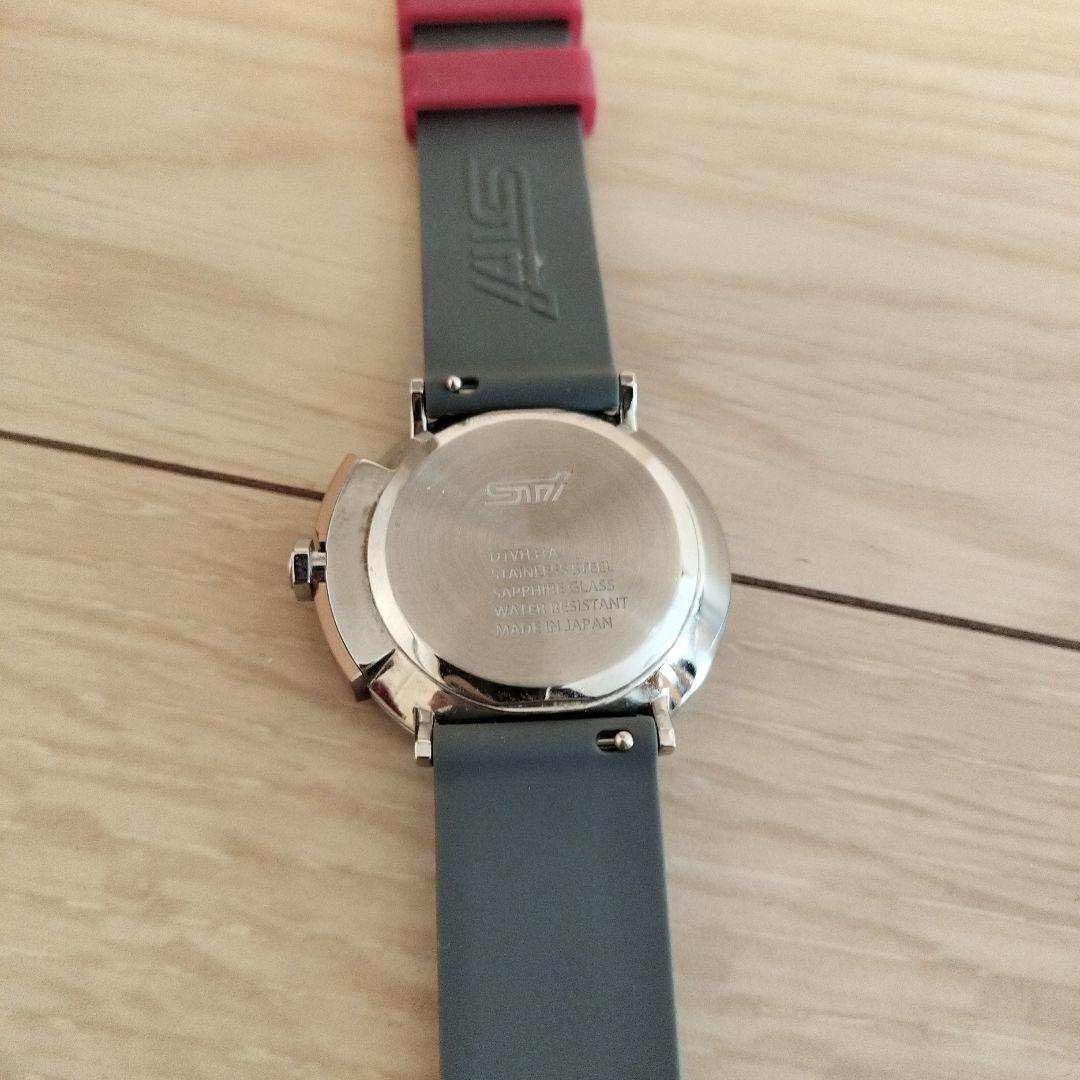 スバル　STI　腕時計　オリジナルウォッチ　デザインドバイSTI