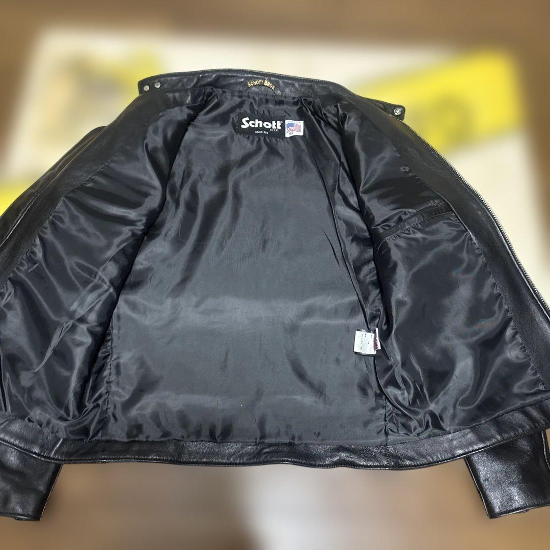 超美品‼️schott241XX 40インチ　ラム革