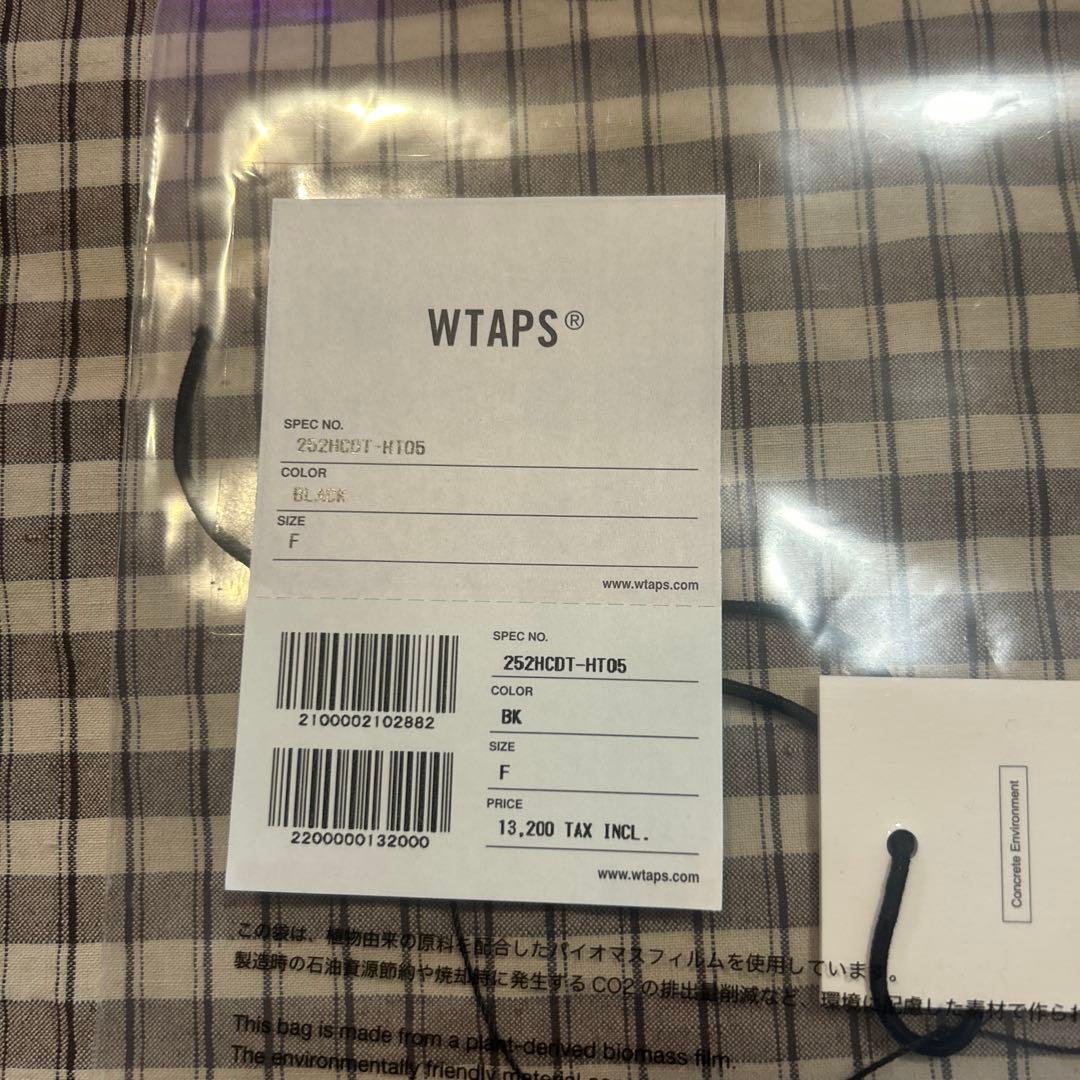 WTAPS PERTEX ナイロン　キャップ　ブラック